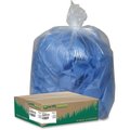 Webster 45 gal Trash Bags, L, 1.50 mil (38 Micron), Clear, 100 PK WBIRNW4615C